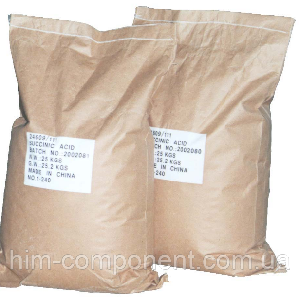 Бурштинова кислота 25кг