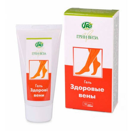 Фітогель "Здорові вени" Грін-Віза (50 мл), фото 1