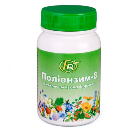 Медова композиція Грін Віза Поліензим - 8 Кістково-м'язова формула 280 г