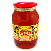 Мед бджолиний натуральний, сорт: "Високогорний збір" 1350г