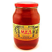Мед бджолиний натуральний, сорт: "Закарпатський літній збір" 1350г