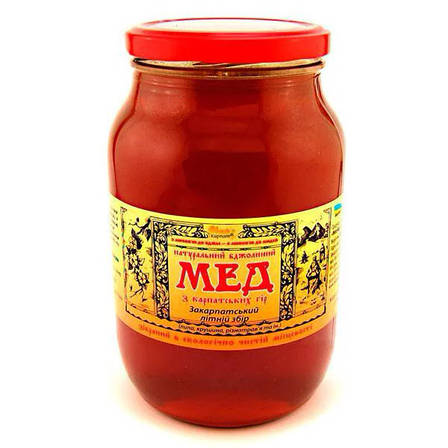 Мед "Закарпатський річний збір" 350 г, фото 2