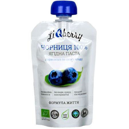 Чорнична паста LiQberry 100 г