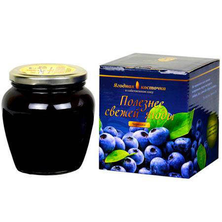 Чорнична паста LiQberry 550 г., фото 1