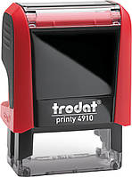 Оснастка TRODAT Printy 4910 , 26х9 мм, корпус: чорний