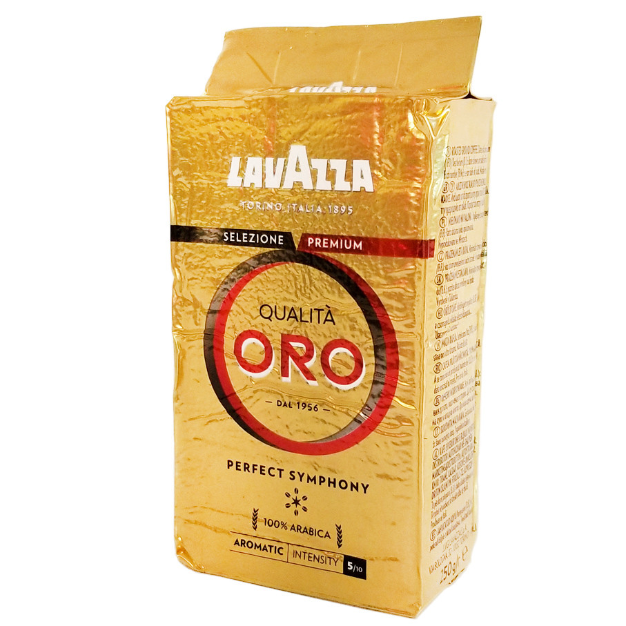 Кофе Молотый Lavazza Qualita Oro 250 Г — Купить Недорого на Bigl.ua ...