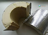 ППУ сегменти для труб із фольгопергаміном, D 108 мм, товщина 40 мм, фото 6