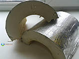 Теплоізоляційна шкаралупа з пінополіуретану з фольгоізолом D 25 мм, товщина ізоляції 40 мм, фото 7
