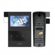 Комплект відеодомофона Slinex SQ-04 + виклична панель Slinex ML-16HR
