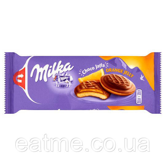 Milka Choco Jaffa Печиво з апельсиновим джемом 147g