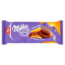 Milka Choco Jaffa Печиво з апельсиновим джемом 147g