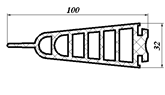 Ущільнювач дверей ПР-212-10