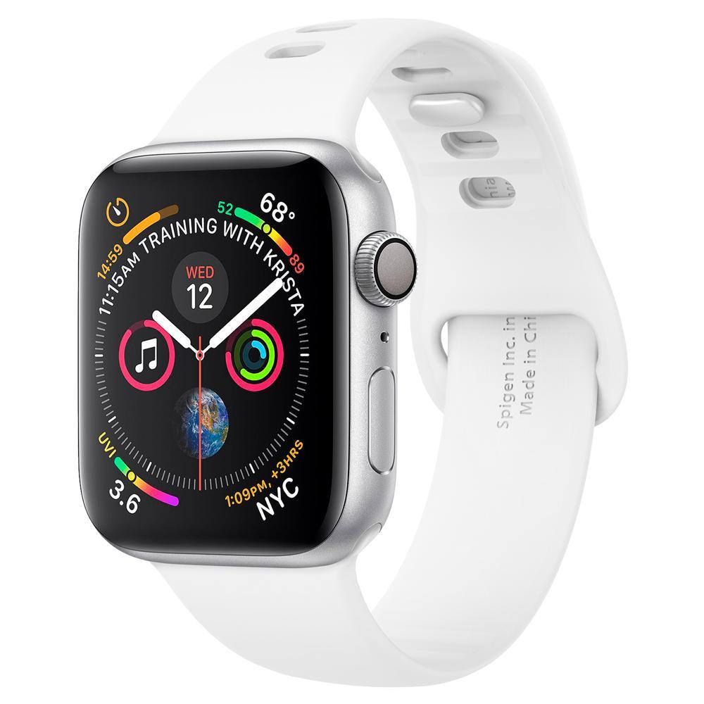 Ремінець Spigen для Apple Watch Series 5/4/3/2/1 40/38 mm Air Fit, White (061MP25407)