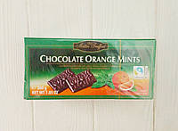 Черный шоколад с мятно-апельсиновой начинкой Maitre Truffout Chocolate Orange Mints 200г (Австрия)