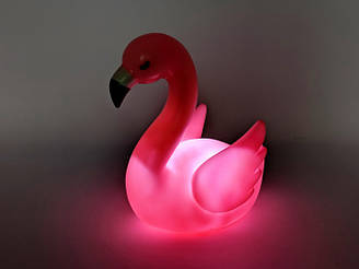 Нічник дитячий Рожевий Фламінго Flamingo Light