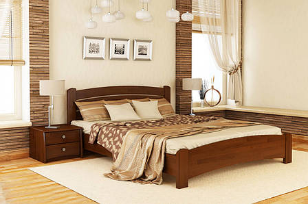 Ліжко дерев'яне Венеція Люкс ТМ Естела (щит), фото 2