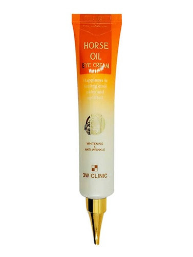 Крем для шкіри навколо очей антивіковий з кінським маслом 3W Clinic Horse Oil Eye Cream 40 мл