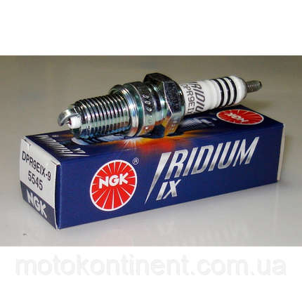 NGK DPR9EIX-9 свічка запалювання NGK 5545 / DPR9EIX-9 аналог Denso 5377 / IX27B, фото 1