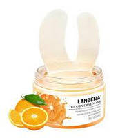 Осветляющие патчи под глаза с витамином с LANBENA VITAMIN C EYE MASK, 50 pieces