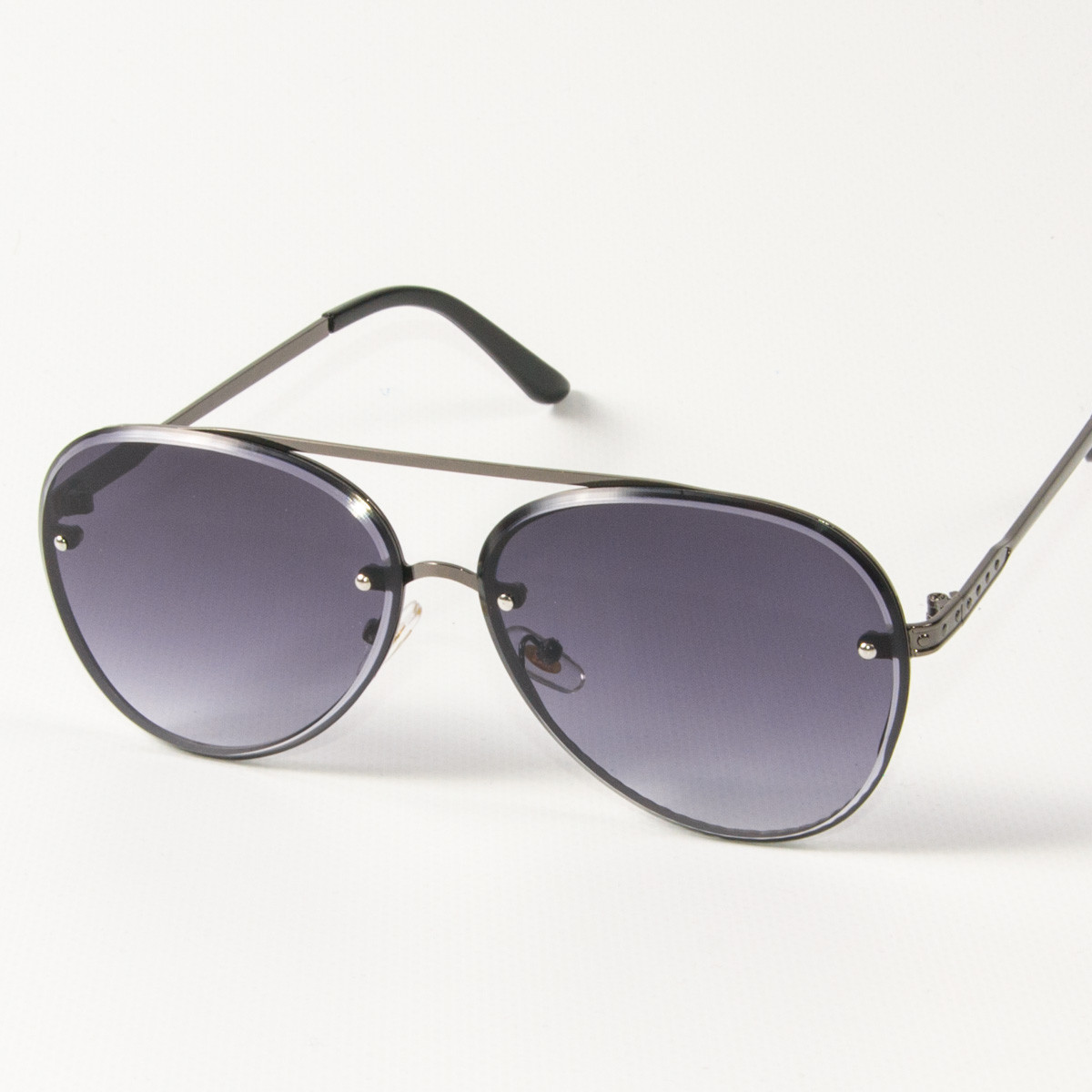 Сонцезахисні окуляри авіатори (арт.6247/5) чорні