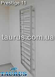 Найвужча серійна сушарка для рушників Prestige 11/1250х400 мм. Квадратний дизайн, тупикові трубки