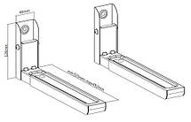 Кріплення для мікрохвильовки UniBracket BZ-MB03 S (до 30 кг), фото 5
