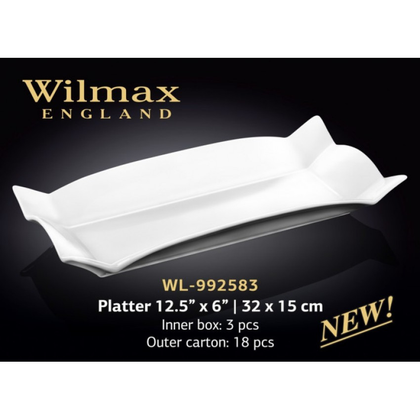 Блюдо Wilmax глибоке фігурне 32 х 15 см 992583 WIL, фото 1