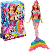 Barbie Rainbow Lights Mermaid Doll Лялька Барбі Русалонька русалка Яскраві вогники