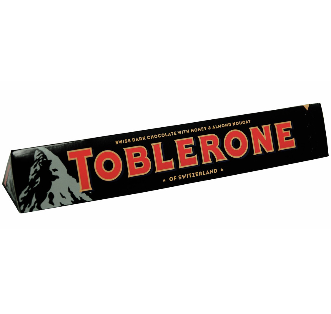Toblerone Швейцарський чорний шоколад 100g