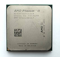 Процесор AMD Phenom II X4 B95 (945) 3,0GHz sAM3 Tray 95 W (HDXB95WFK4DGM HDXB95WFK4DGI) Deneb Б/У