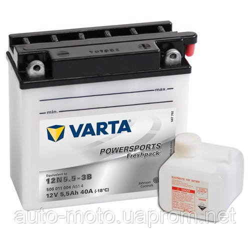 Акумулятор 6Ah-12v VARTA FS AGM
