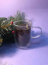 Кружка з подвійного скла Саллі 250 мл арт.16959-2, фото 2