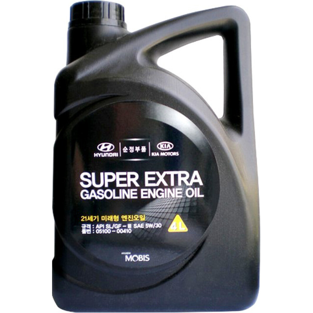 Моторне масло Hyundai / Kia Super Extra Gasoline 5W-30 4л. 05100-00410