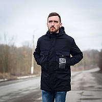 Чоловіча демісезонна куртка Y.L.Z, чорноного кольору