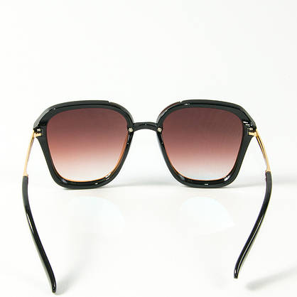 Жіночі сонцезахисні квадратні окуляри дзеркальні (арт. 2341/4) блакитні, фото 5