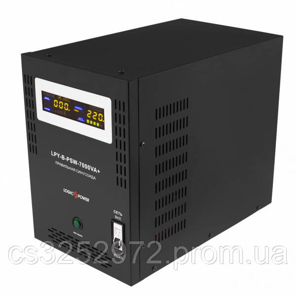 Джерело безперебійного живлення LogicPower LPY-B-PSW-7000VA + (5000Вт, 48В)