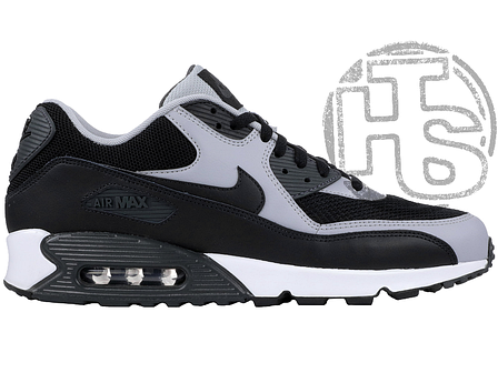 Чоловічі кросівки Nike Air Max 90 Black Wolf Grey-Anthracite 537384-053, фото 1
