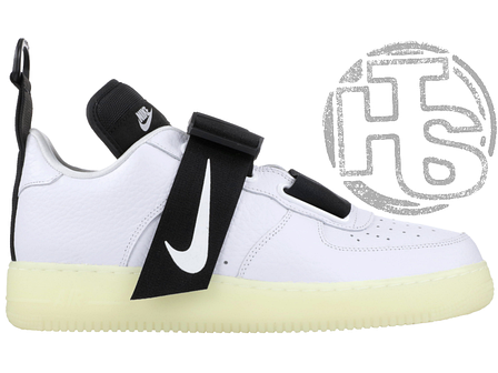 Мужские кроссовки Nike Air Force 1 Utility White Black AV6247-100, фото 2