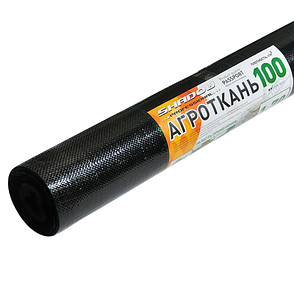 Агротканина SHADOW щільністю 100 г/м2 (1,1*50 м) чорний, фото 1