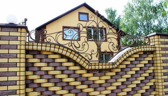 Забор кованый Ємілі