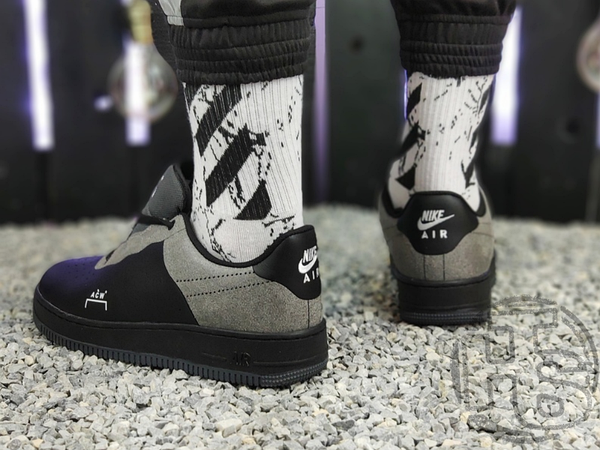 ACW x Nike Air Force 1 Black Dark Grey White