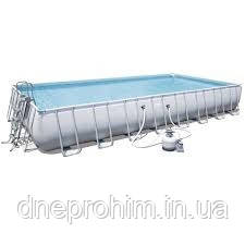 Каркасний басейн 56623 (956х488х132) з піщаним фільтром