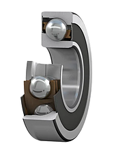 Однорядні радіально-упорні кулькові підшипники