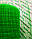 Сітка вольерная пластикова висота 2 м,осередок 12х14 мм (чорна,зелена)., фото 8