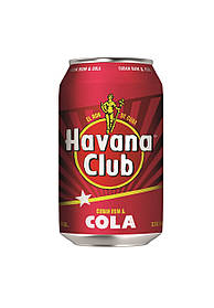 Havana Club Cuban Rum Cola 10% Alk 330 ml