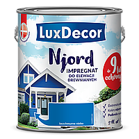 Імпрегнат Luxdecor Njord 2,5 л Полярна ніч (чорний)