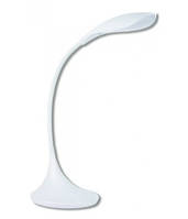 Настільний LED світильник (лампа) LUXEL 220-240V 9 W IP20 БІЛИЙ (TL-02W)