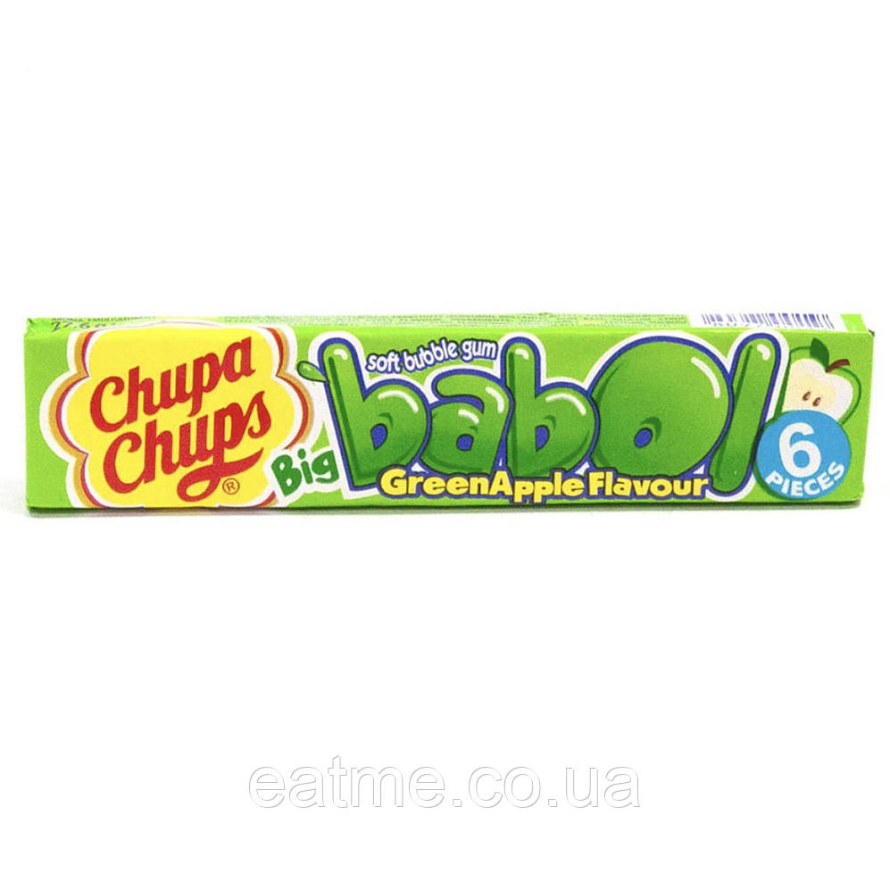 Chupa Chups Babol Жувальна гумка зі смаком яблука