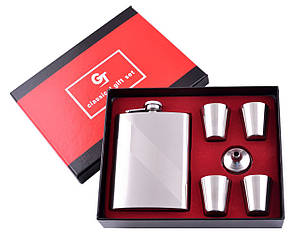 Подарунковий набір GT-20-10 фляга з рюмками, фото 1