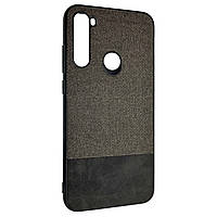 Чехол-накладка DK Silicone Form Fabric Cotton для Xiaomi Redmi Note 8 (black)